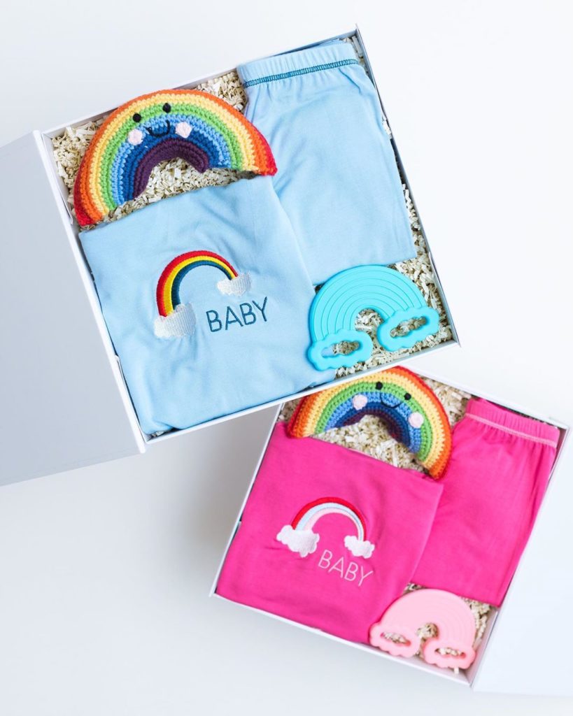 rainbow gift boxes02| $55 on sale, baby boxy